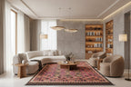 Blush Afghan Kilim Rug – 300 x 200 cm | Vintage Handwoven Geometric Wool Rug