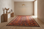 Nomad Heritage Afghan Kilim Rug – 260 x 202 cm | Vintage Handwoven Wool Flatweave
