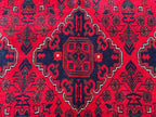 Traditional Afghan Turkoman Rug – 8.1 x 5.8 ft | Handmade 100% Wool Tribal Rug