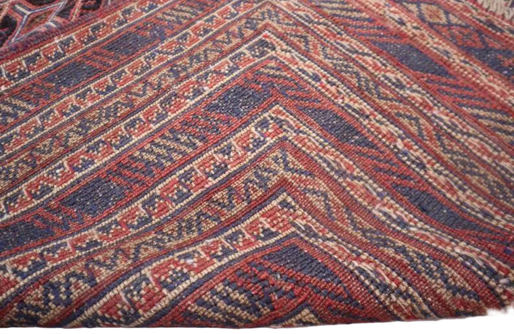 Afghan Mashwani Rug – 212 x 265 cm | Hand-Spun Ghazni Wool & Natural Dyes