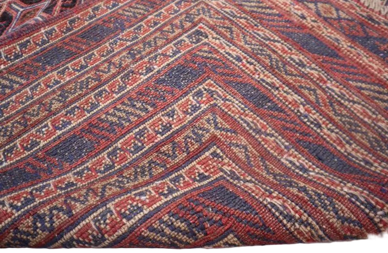 Afghan Mashwani Rug – 212 x 265 cm | Hand-Spun Ghazni Wool & Natural Dyes