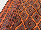 Desert Bronze Afghan Kilim Rug – 300 x 200 cm | Vintage Handwoven Wool Flatweave