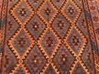 Desert Bronze Afghan Kilim Rug – 300 x 200 cm | Vintage Handwoven Wool Flatweave