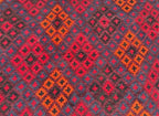 Grand Afghan Kilim Rug – 401 x 254 cm | Extra Large Handwoven Tribal Wool Rug