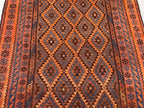 Desert Bronze Afghan Kilim Rug – 300 x 200 cm | Vintage Handwoven Wool Flatweave