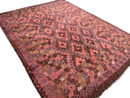 Heritage Afghan Kilim Rug – 200 x 300 cm | Vintage Handwoven Diamond Wool Rug