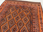 Desert Bronze Afghan Kilim Rug – 300 x 200 cm | Vintage Handwoven Wool Flatweave
