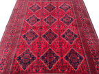 Traditional Afghan Turkoman Rug – 8.1 x 5.8 ft | Handmade 100% Wool Tribal Rug