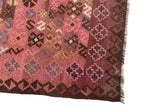 Heritage Afghan Kilim Rug – 200 x 300 cm | Vintage Handwoven Diamond Wool Rug