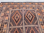 Handmade Large Afghan Kilim Rug 400x 250 cm Wool Rug Turkish Style Kilim