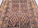 Handmade Large Afghan Kilim Rug 400x 250 cm Wool Rug Turkish Style Kilim
