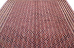 Afghan Mashwani Rug – 212 x 265 cm | Hand-Spun Ghazni Wool & Natural Dyes