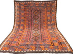 Nomad Heritage Afghan Kilim Rug – 260 x 202 cm | Vintage Handwoven Wool Flatweave