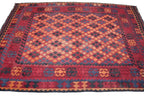 Sunset Afghan Kilim Rug – 200 x 300 cm | Handwoven Tribal Wool Carpet