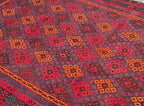 Grand Afghan Kilim Rug – 401 x 254 cm | Extra Large Handwoven Tribal Wool Rug