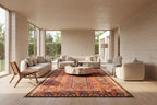 Nomad Heritage Afghan Kilim Rug – 260 x 202 cm | Vintage Handwoven Wool Flatweave
