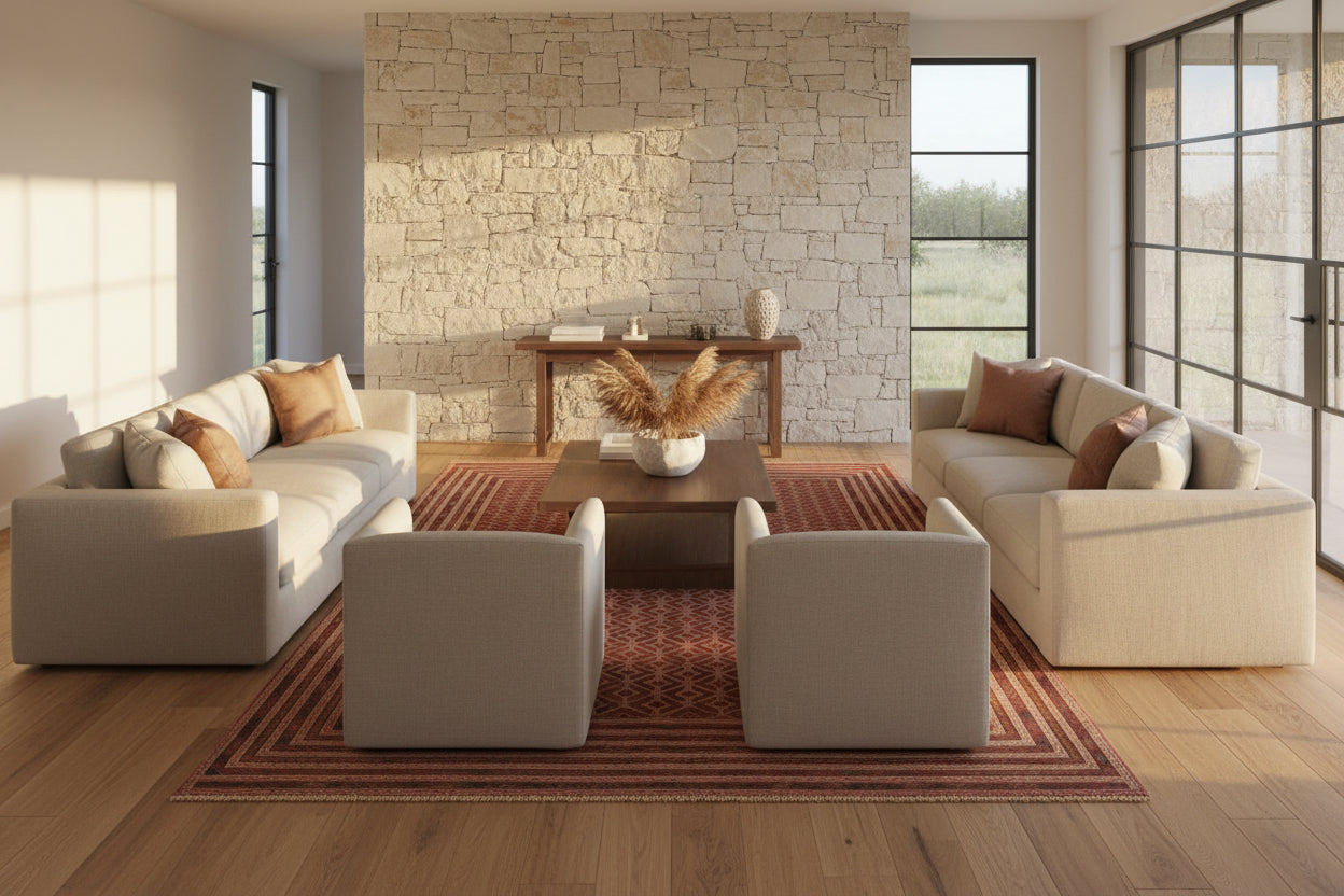 Afghan Mashwani Rug – 212 x 265 cm | Hand-Spun Ghazni Wool & Natural Dyes
