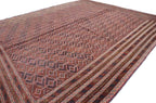 Afghan Mashwani Rug – 212 x 265 cm | Hand-Spun Ghazni Wool & Natural Dyes