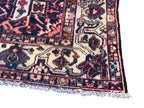 Antique Afghan Caucasian Medallion Rug – 304 x 380 cm | 1960s Hand-Knotted Wool