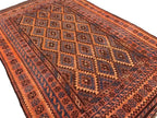 Desert Bronze Afghan Kilim Rug – 300 x 200 cm | Vintage Handwoven Wool Flatweave