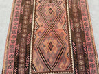 Handmade Afghan Kilim Rug 251 x 156 cm Wool Rug Turkish Style Kilim