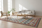 Handwoven Afghan Kilim Rug – 186x299 cm | Tribal Authentic Handmade Rug