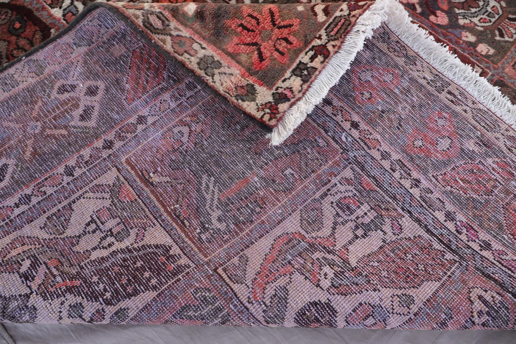 Collector’s Vintage Afghan Rug – 213x305 cm | Rare Animal & Bird Motif Wool Carpet
