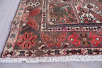 Collector’s Vintage Afghan Rug – 213x305 cm | Rare Animal & Bird Motif Wool Carpet