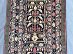Handmade Afghan Runner Rug – 3x10ft Wool Carpet | Vintage Baluch Tribal Turkmen Pattern Hallway Rug by Nomad Weaves