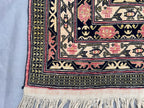 Handmade Afghan Runner Rug – 3x10ft Wool Carpet | Vintage Baluch Tribal Turkmen Pattern Hallway Rug by Nomad Weaves