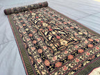 Handmade Afghan Runner Rug – 3x10ft Wool Carpet | Vintage Baluch Tribal Turkmen Pattern Hallway Rug by Nomad Weaves