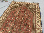 Handmade Afghan Runner Rug – 2.4x9.8ft Wool Carpet | Vintage Turkish-Inspired Tribal Geometric Hallway Rug by Nomad Weaves