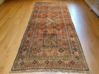 Handmade Afghan Wool Runner Rug – 5.5x11ft Carpet | Vintage Caucasian Kazak Geometric Oriental by Nomad Weaves