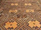 Handmade Afghan Kilim Rug – Oversized 8x13ft Wool Carpet | Vintage Tribal Geometric Oriental Rug by Nomad Weaves