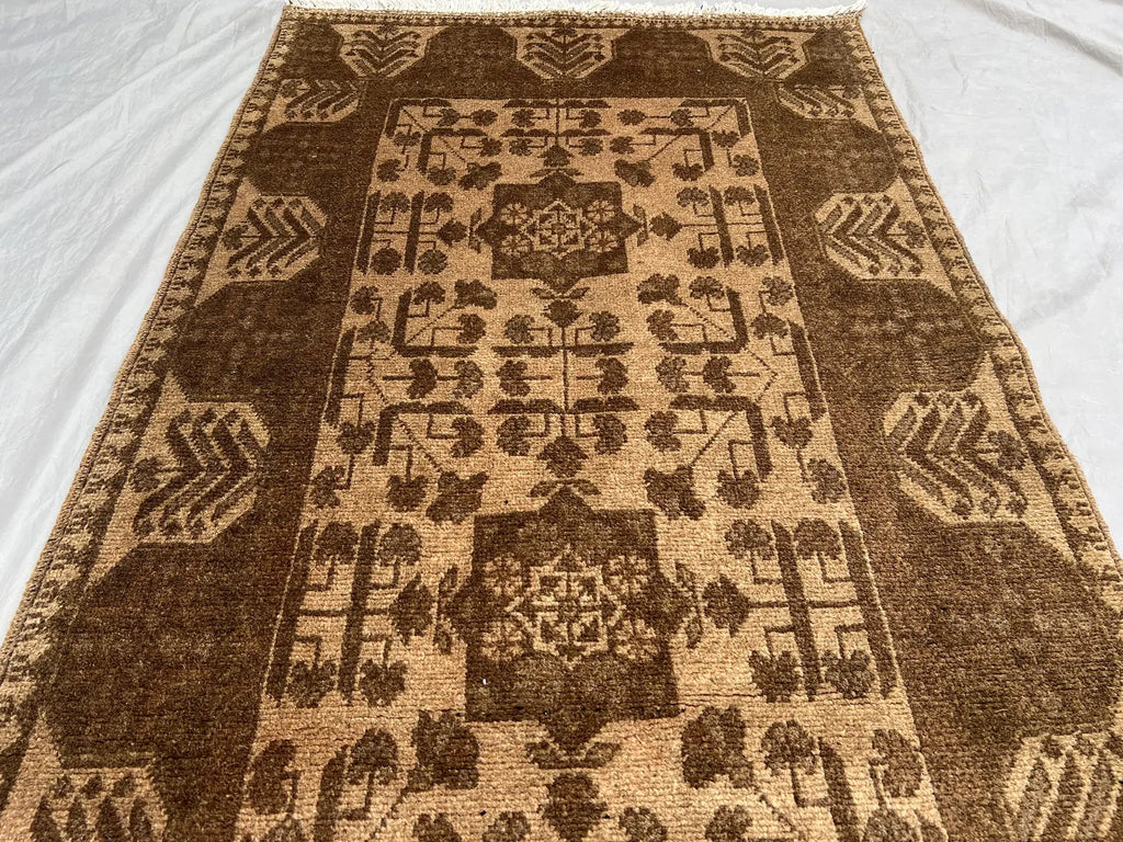 Handmade Afghan Runner Rug – 3x10ft Wool Carpet | Vintage Turkoman Bokhara Tribal Hallway Rug by Nomad Weaves