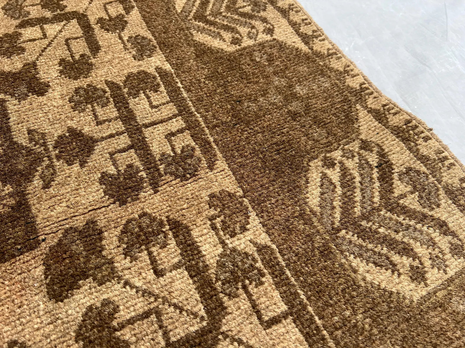 Handmade Afghan Runner Rug – 3x10ft Wool Carpet | Vintage Turkoman Bokhara Tribal Hallway Rug by Nomad Weaves