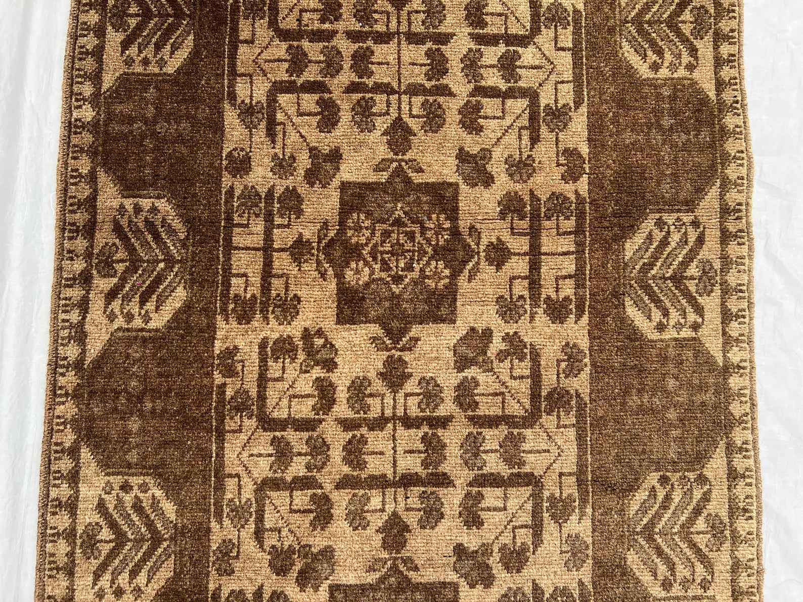 Handmade Afghan Runner Rug – 3x10ft Wool Carpet | Vintage Turkoman Bokhara Tribal Hallway Rug by Nomad Weaves