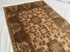 Handmade Afghan Runner Rug – 3x10ft Wool Carpet | Vintage Turkoman Bokhara Tribal Hallway Rug by Nomad Weaves