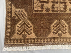 Handmade Afghan Runner Rug – 3x10ft Wool Carpet | Vintage Turkoman Bokhara Tribal Hallway Rug by Nomad Weaves