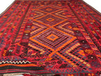 Authentic Handmade Afghan Kilim Rug – 256 x 409 cm | Large Tribal Wool Kilim