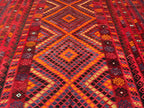 Authentic Handmade Afghan Kilim Rug – 256 x 409 cm | Large Tribal Wool Kilim