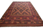 Handmade Afghan Kilim Rug – 248 x 404 cm | Traditional Afghan Wool Rug | Large Tribal Area Rug | Vintage Boho Carpet