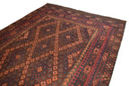 Handmade Afghan Kilim Rug – 248 x 404 cm | Traditional Afghan Wool Rug | Large Tribal Area Rug | Vintage Boho Carpet