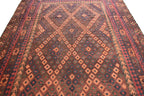 Handmade Afghan Kilim Rug – 248 x 404 cm | Traditional Afghan Wool Rug | Large Tribal Area Rug | Vintage Boho Carpet
