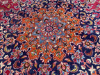 Large Persian Style Oriental Rug – Burgundy Red Floral Medallion Carpet | Traditional Luxury Area Rug | 295 x 396 cm