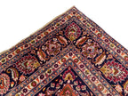 Large Persian Style Oriental Rug – Burgundy Red Floral Medallion Carpet | Traditional Luxury Area Rug | 295 x 396 cm